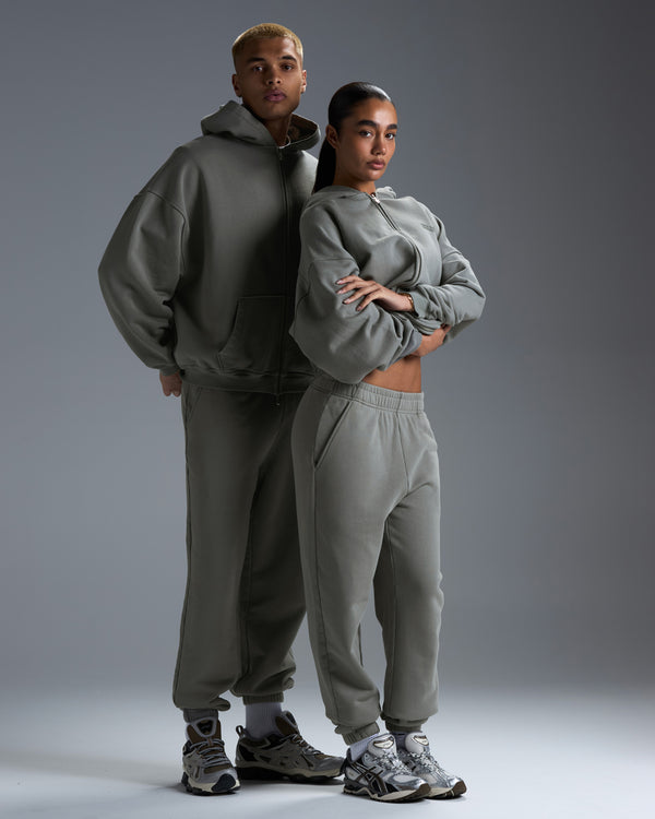Premium Heavyweight Joggers - Fog Green
