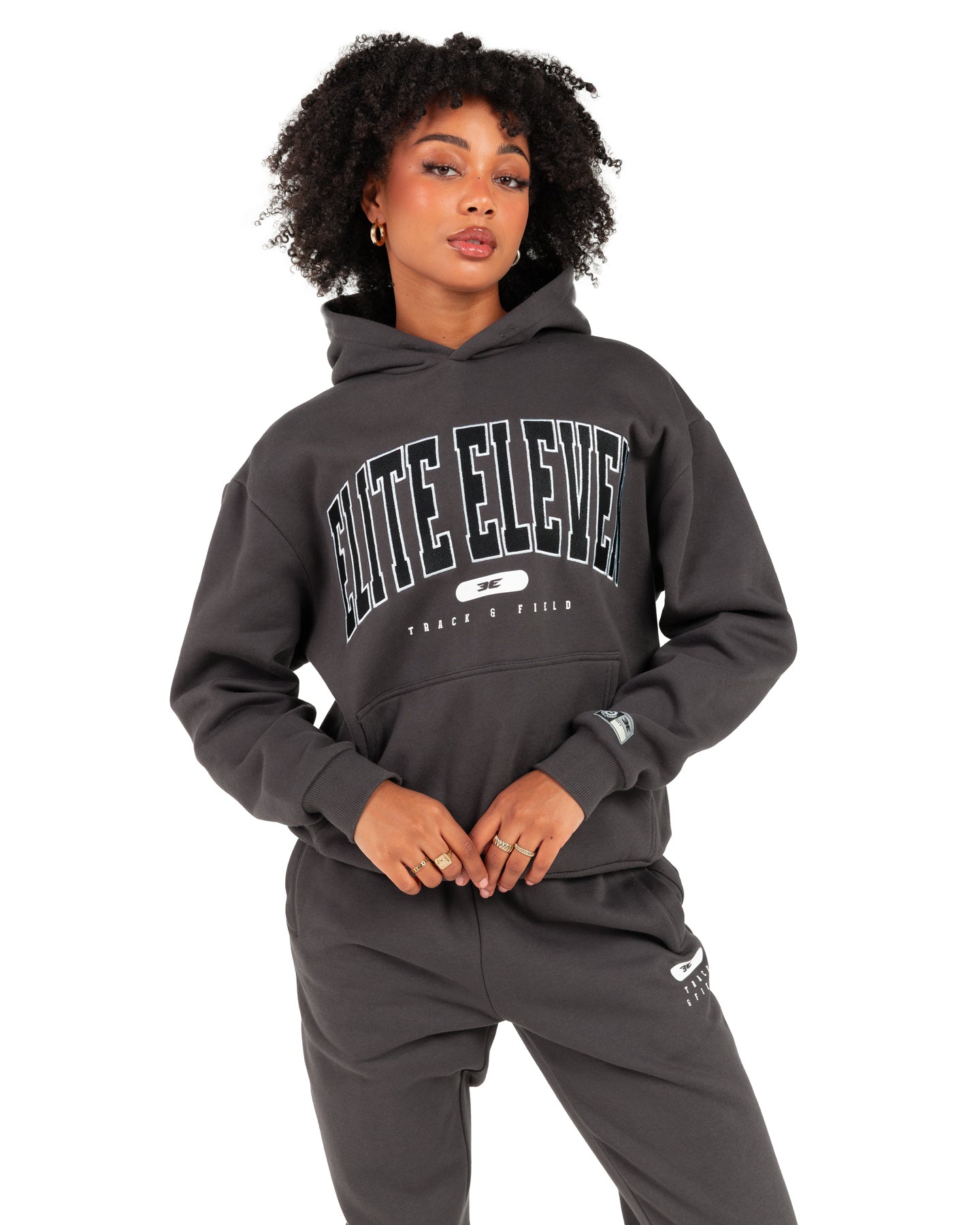 Nike track shop and field hoodie