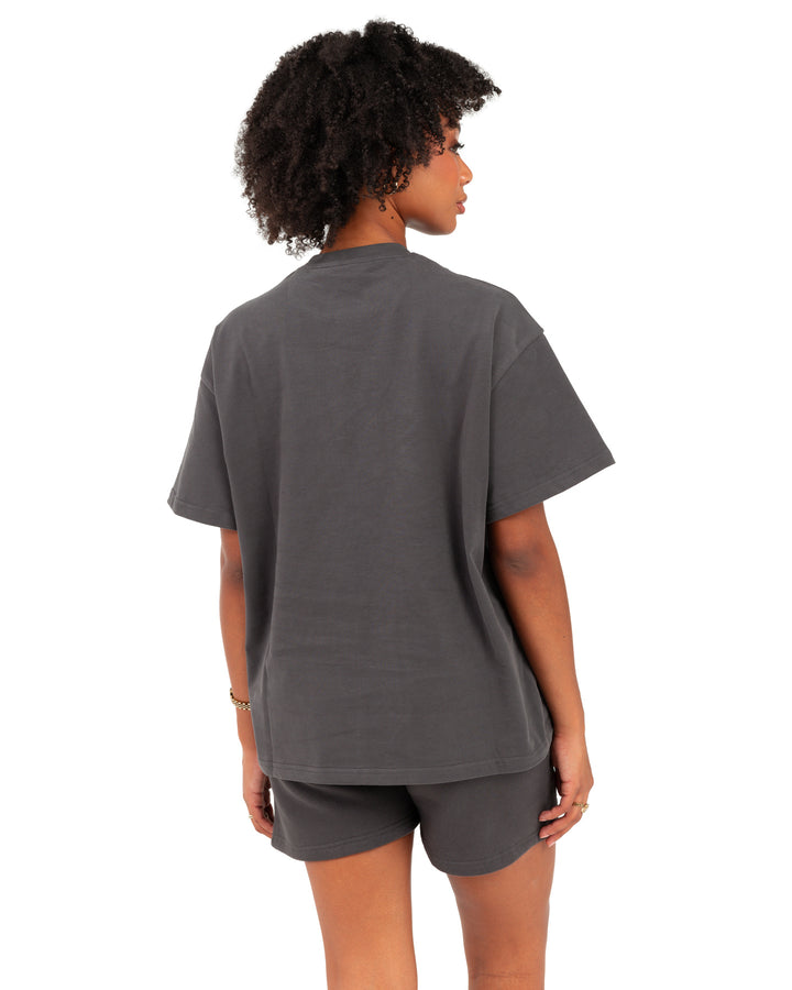 Women's Track & Field Oversized Tee - Slate