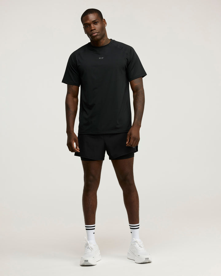Men's Ultra 2 in 1 Shorts - Black