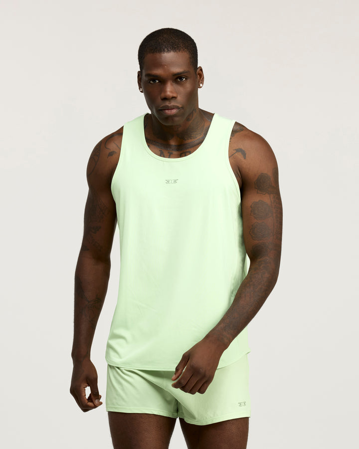 Men's ProSport Singlet - Lime
