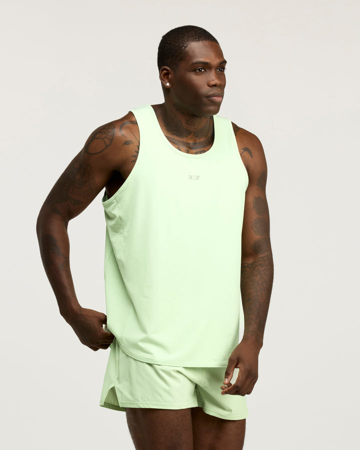 Men's ProSport Singlet - Lime