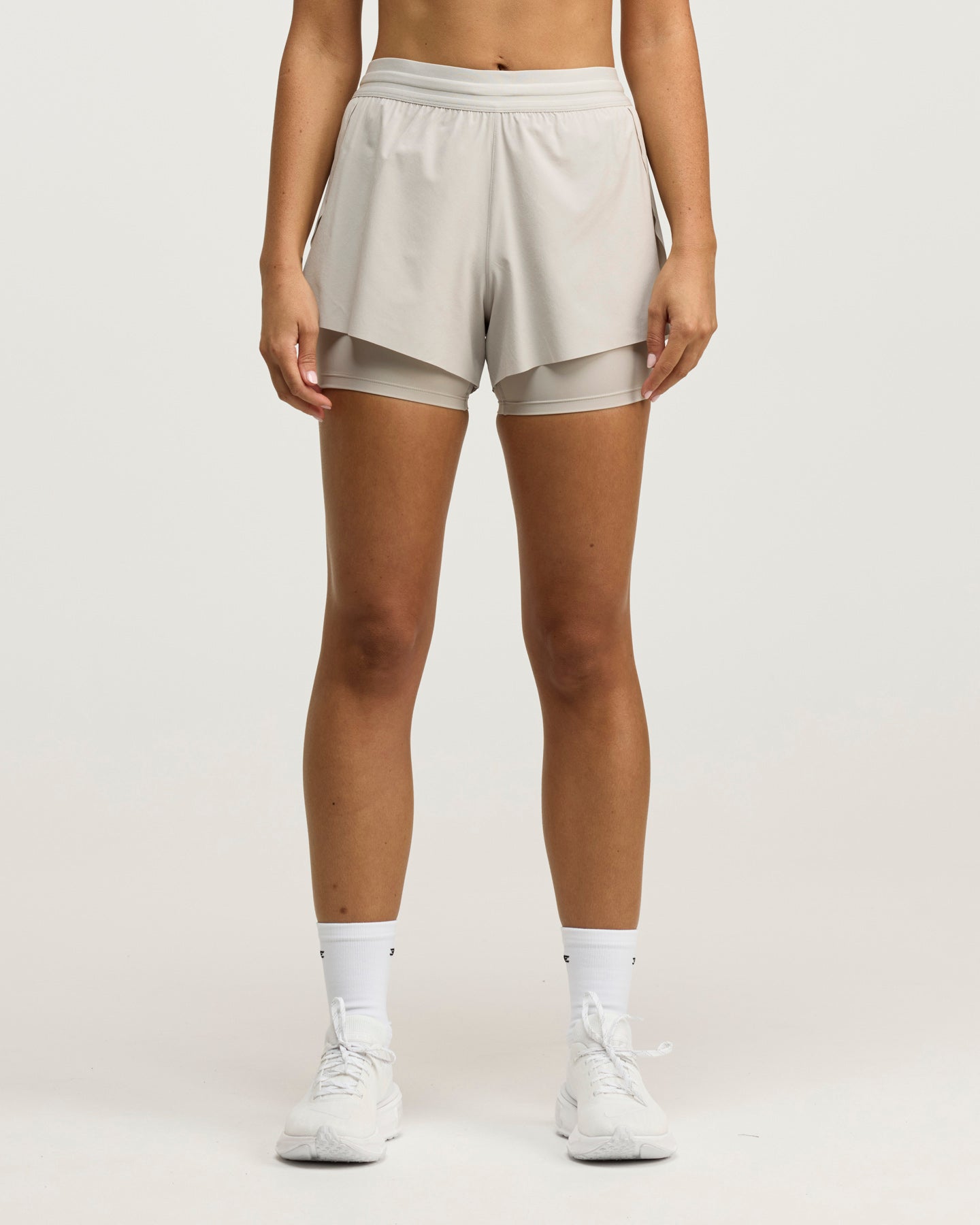 EE Ultra 2 in 1 Shorts - Stone Grey