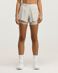 EE Ultra 2 in 1 Shorts - Stone Grey