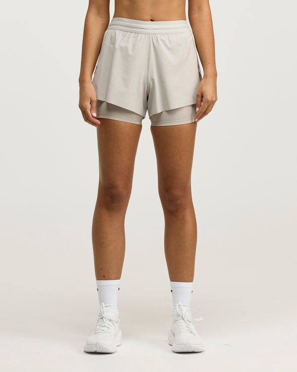 EE Ultra 2 in 1 Shorts - Stone Grey