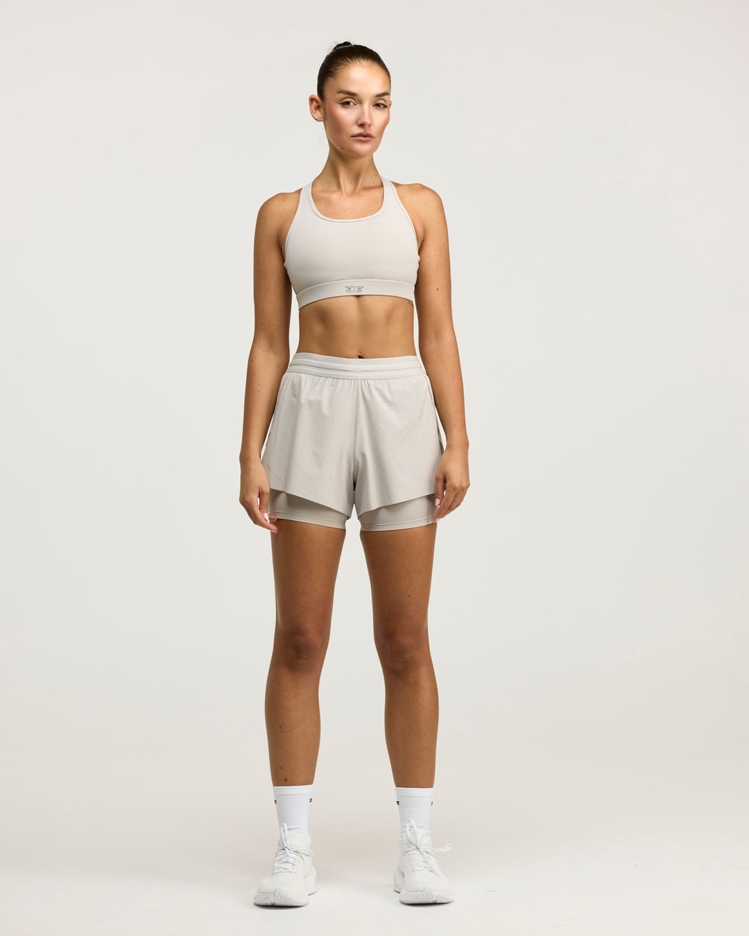 EE Ultra 2 in 1 Shorts - Stone Grey