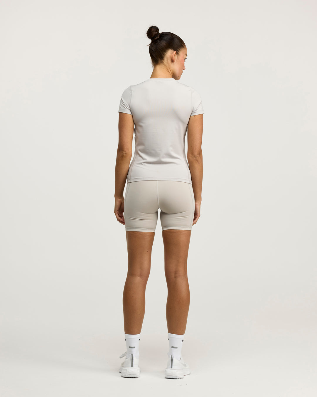 PerForm Pocket Shorts - Stone Grey