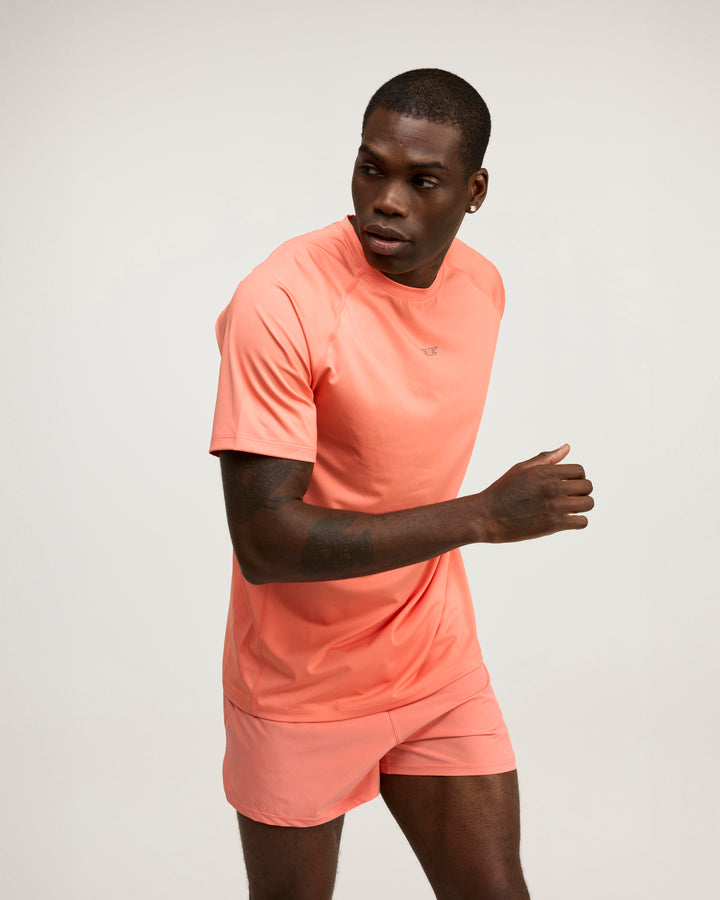 Men's ProSport Tee - Coral