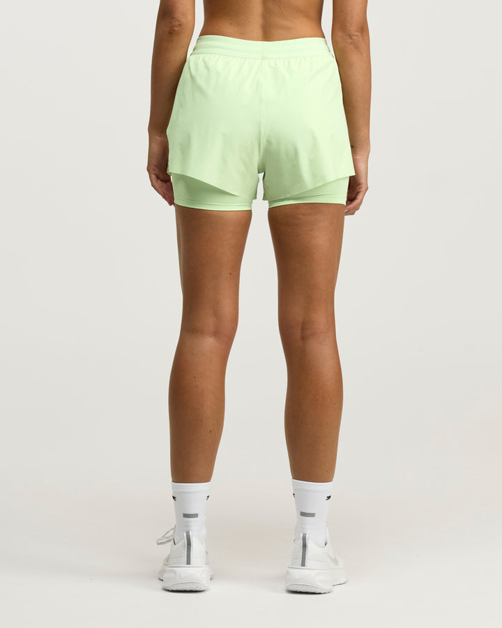 EE Ultra 2 in 1 Shorts - Lime