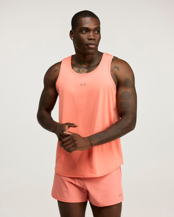 Men's ProSport Singlet - Coral
