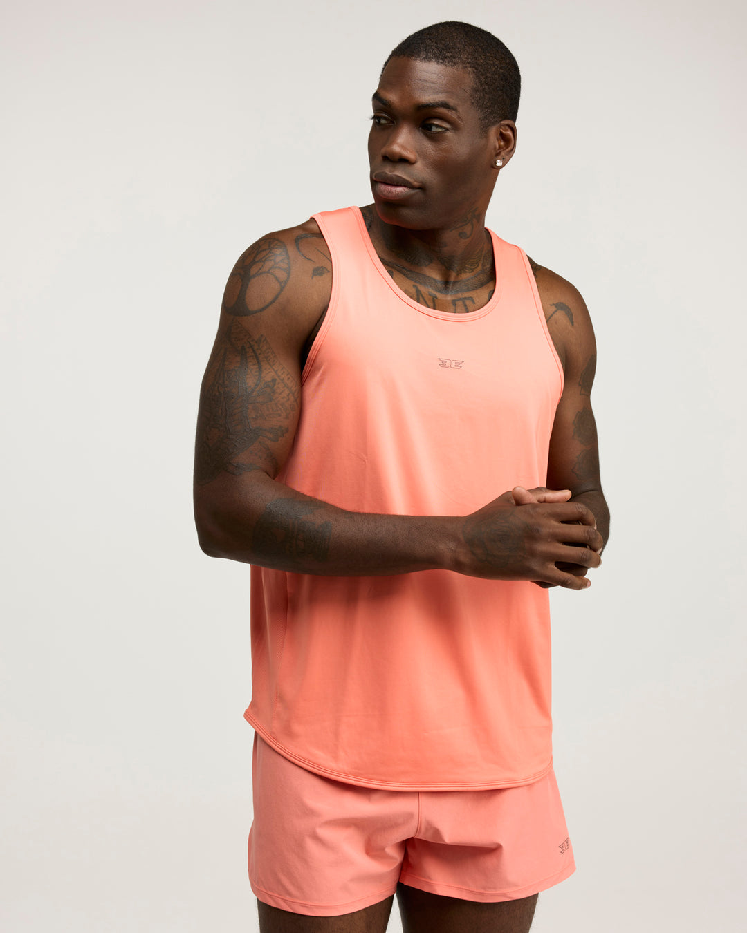 Men's ProSport Singlet - Coral