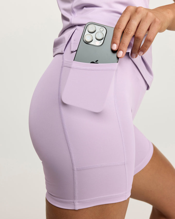 PerForm Pocket Shorts - Grape