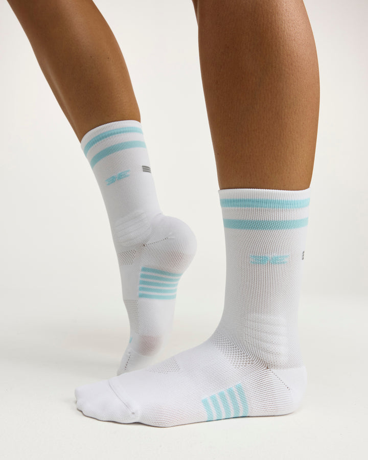 Performance Socks - Blue/White