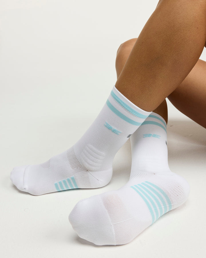 Performance Socks - Blue/White