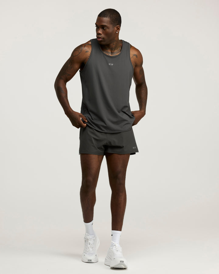 Men's ProSport Singlet - Charcoal