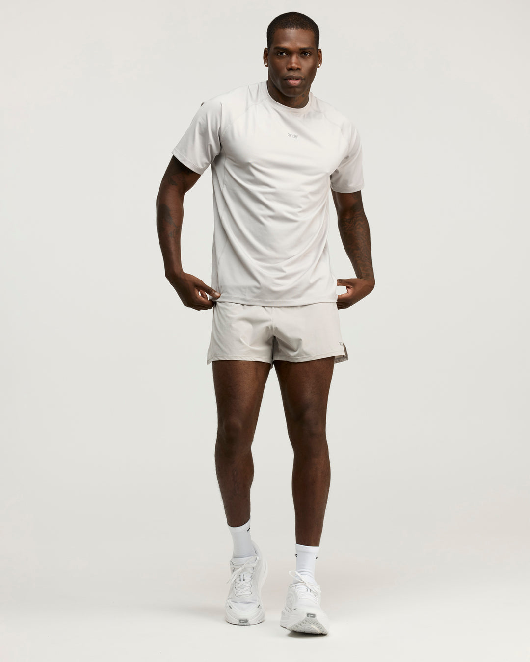 Men's ProSport Tee - Stone Grey