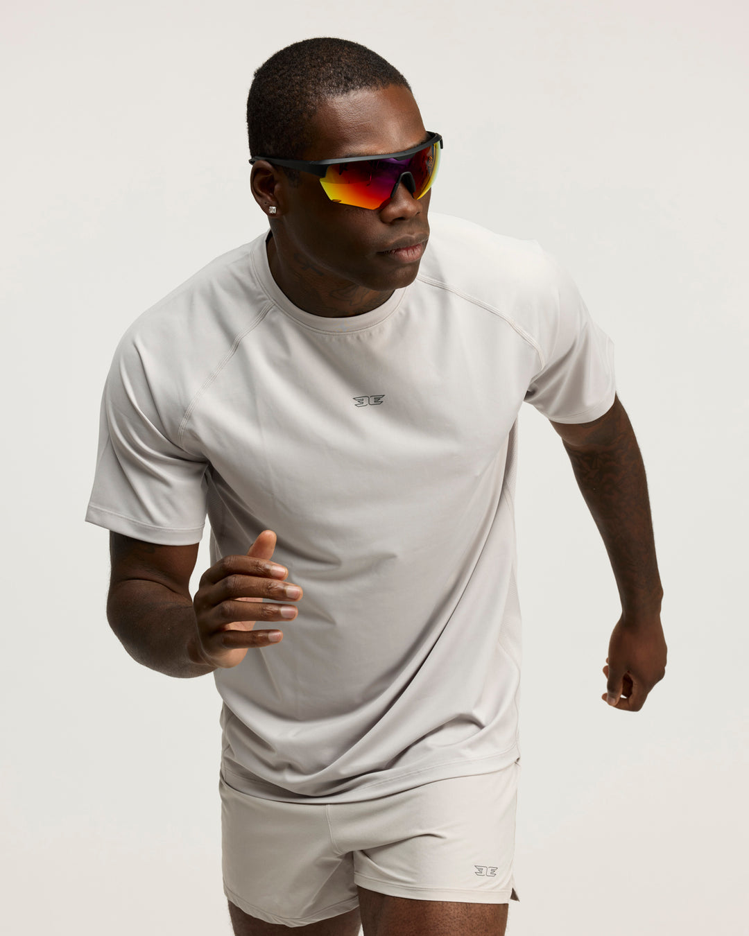 Men's ProSport Tee - Stone Grey