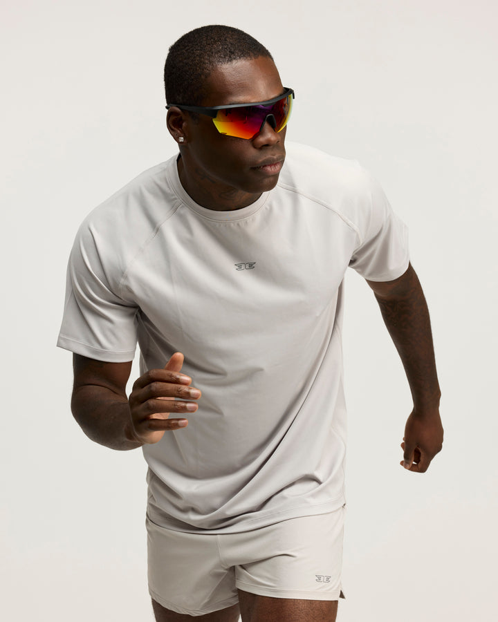 Men's ProSport Tee - Stone Grey