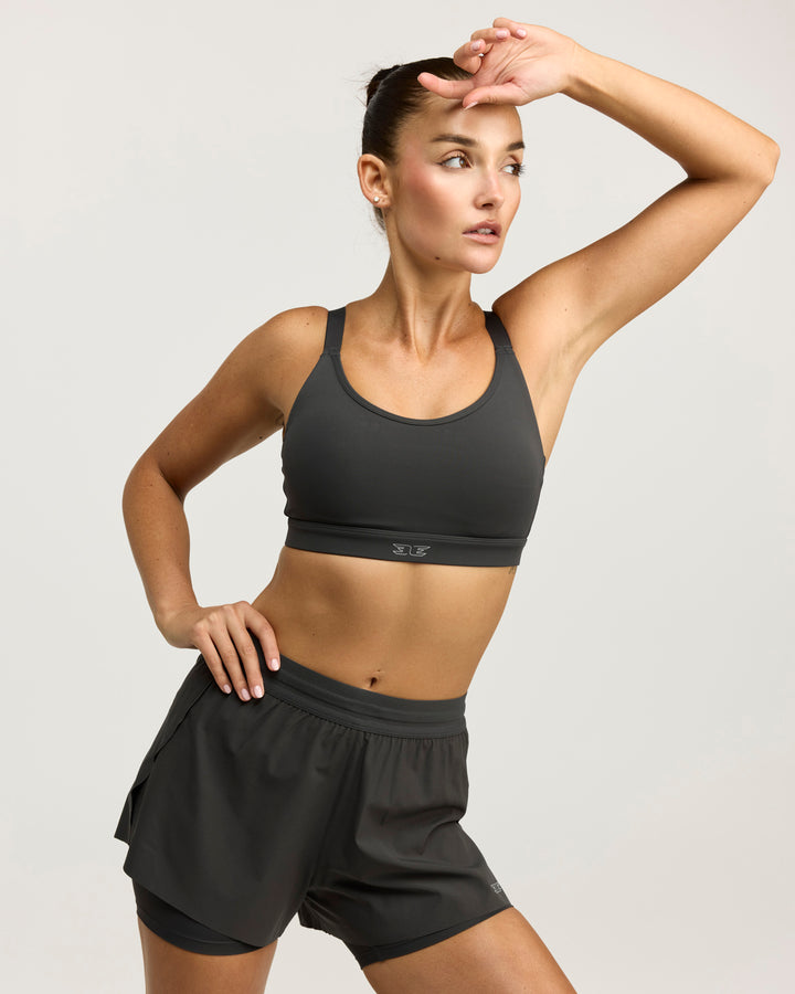 PerForm Train Bra - Charcoal