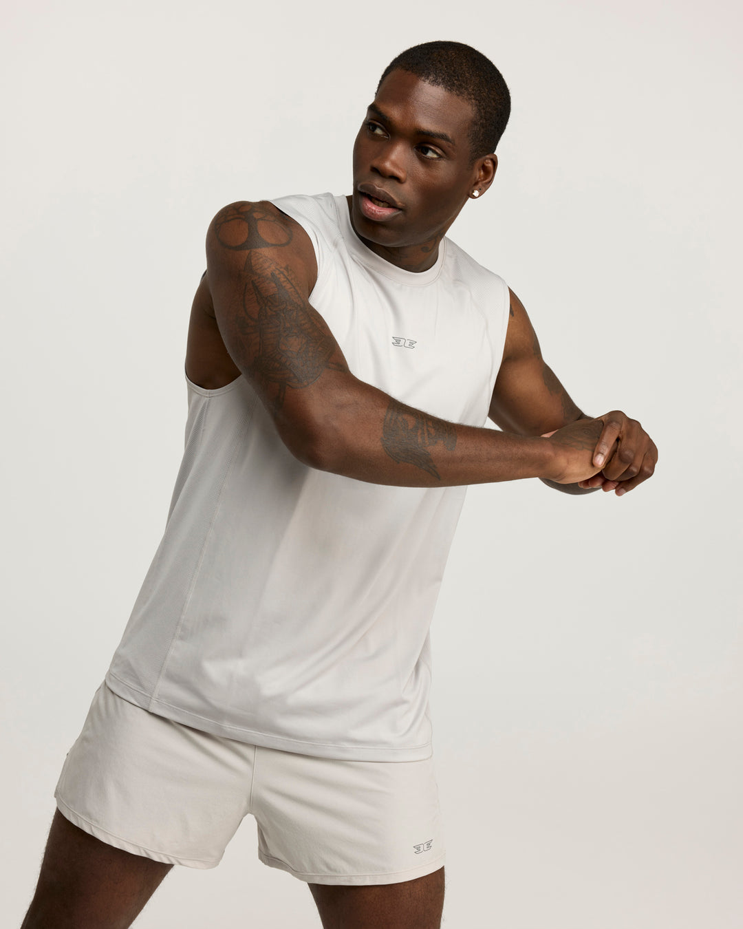 Men's ProSport Tank - Stone Grey