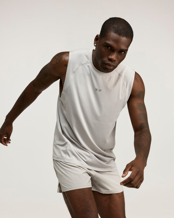 Men's ProSport Tank - Stone Grey
