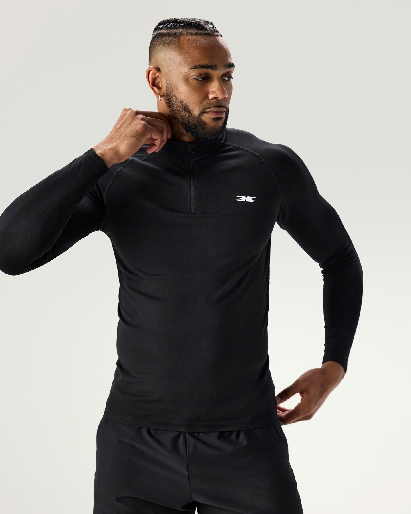 【Mサイズ】Tinman Elite Performance 1/4 Zip Men's Elite Seamless 1/4 Zip - Black – Elite Eleven