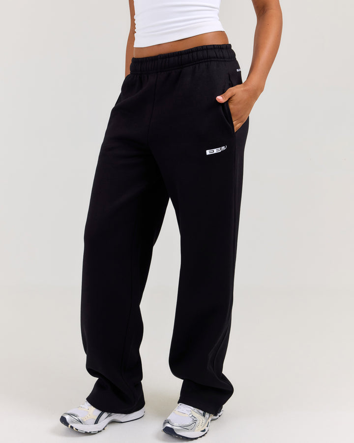 Arc Straight Leg Pants - Black