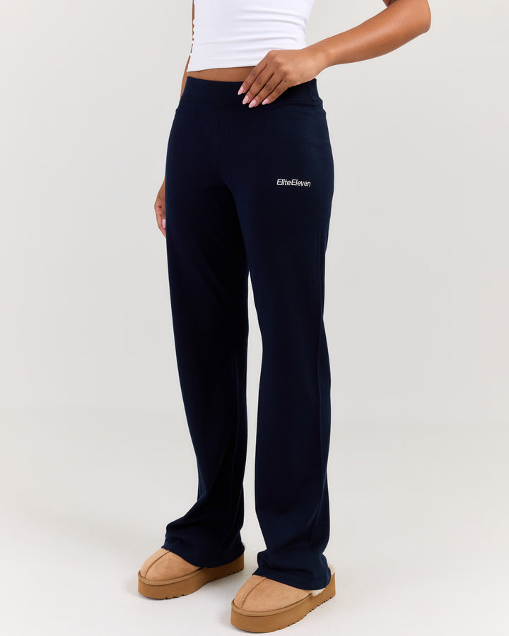 Lite Knit Pants - Navy