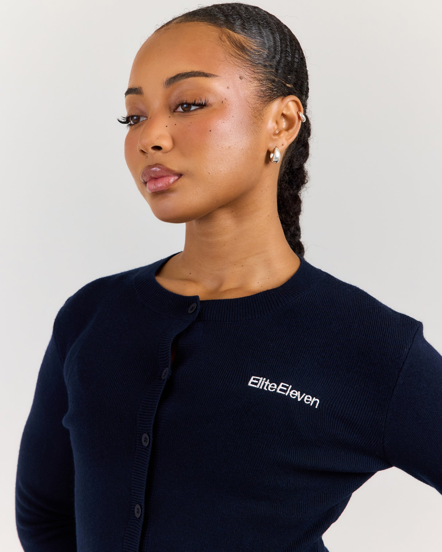 Lite Knit Button Up - Navy – Elite Eleven