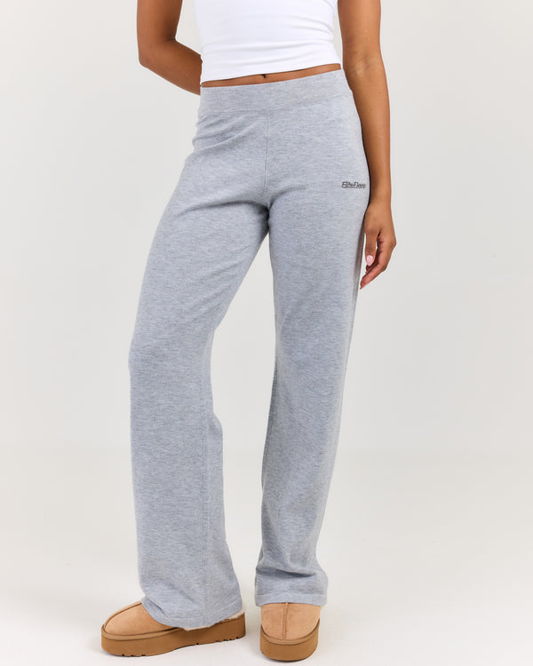 Lite Knit Pants - Grey Marle