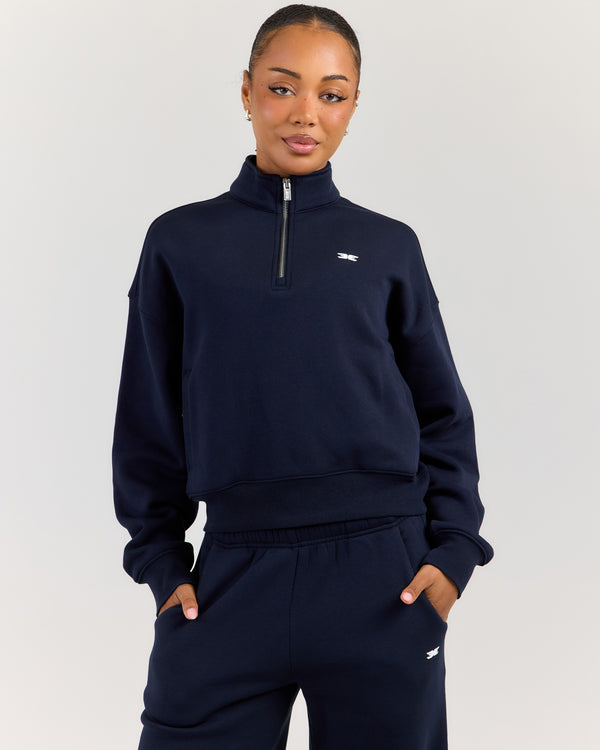 Omni Women's 1/4 Zip - Navy