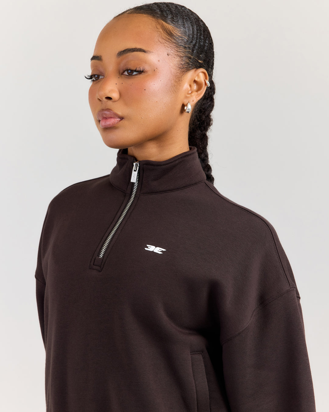 Omni Women's 1/4 Zip - Coffee Bean