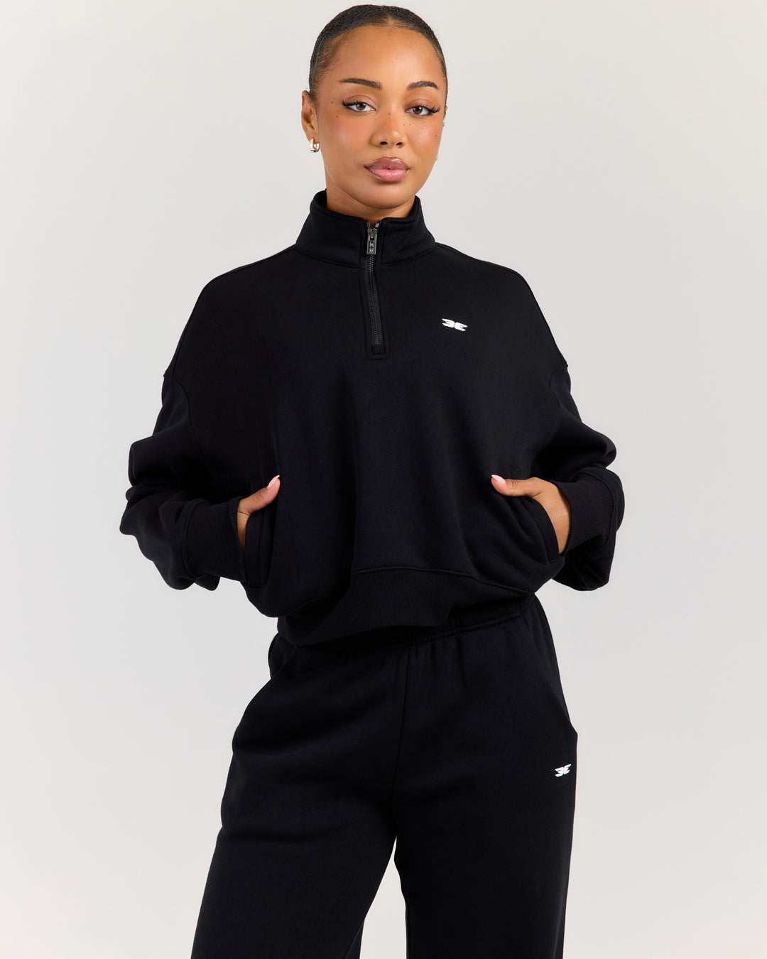 Omni Women's 1/4 Zip - Black