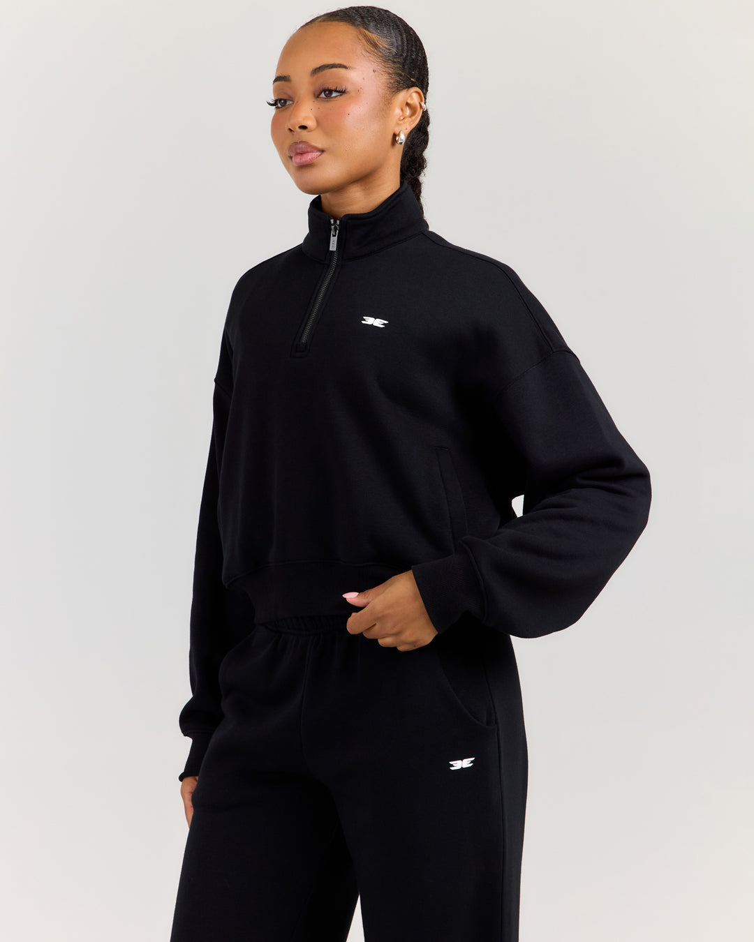 Omni Women's 1/4 Zip - Black