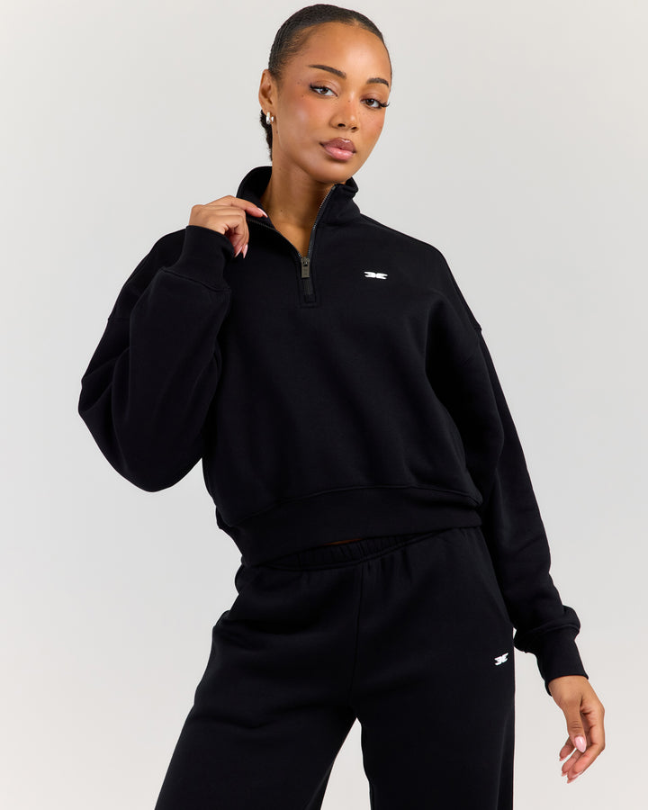 Omni Women's 1/4 Zip - Black