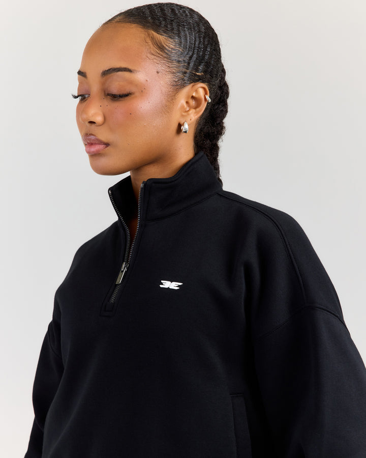 Omni Women's 1/4 Zip - Black