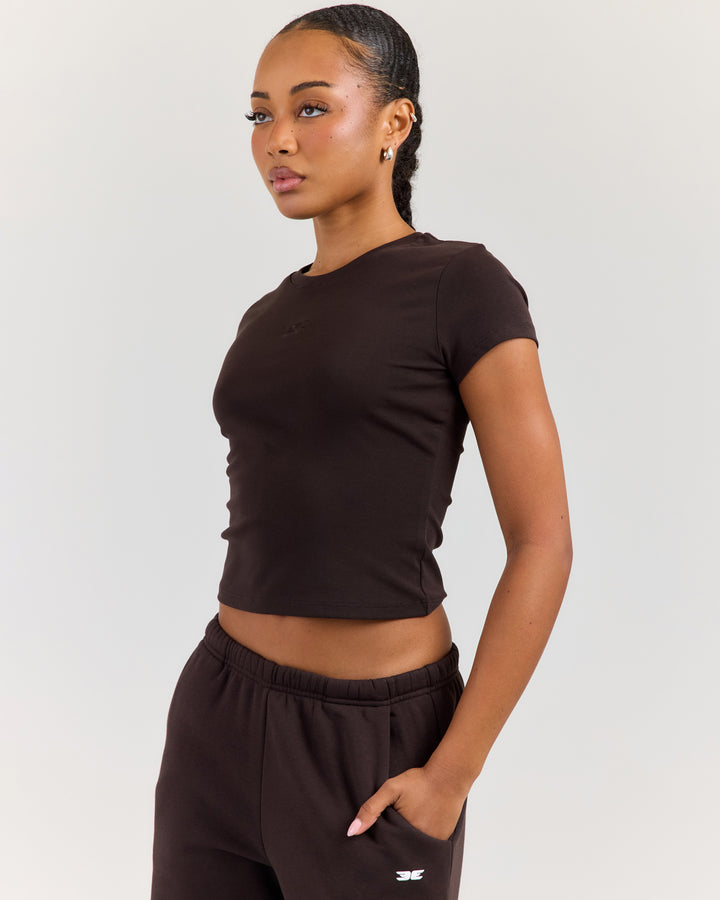 EE Baby Tee - Coffee Bean