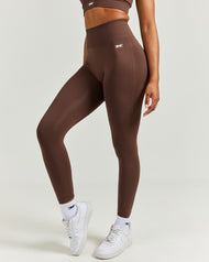 7/8 Elite Seamless Leggings - Brown