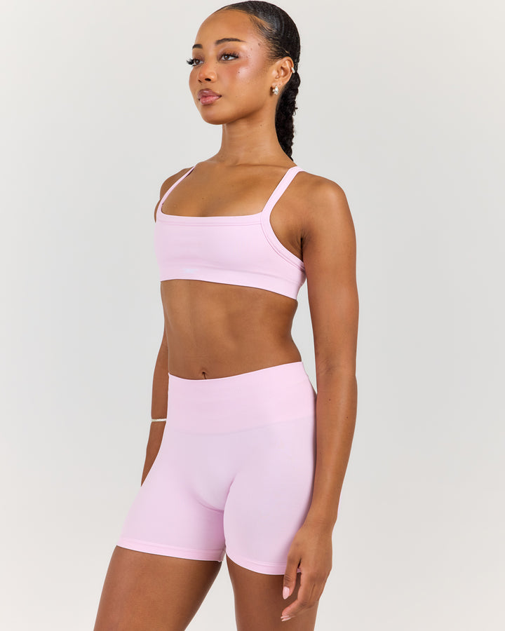 Elite Seamless Scoop Bra - Pink