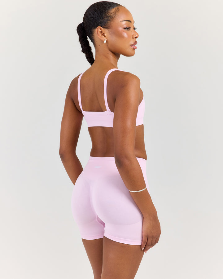 Elite Seamless Scoop Bra - Pink