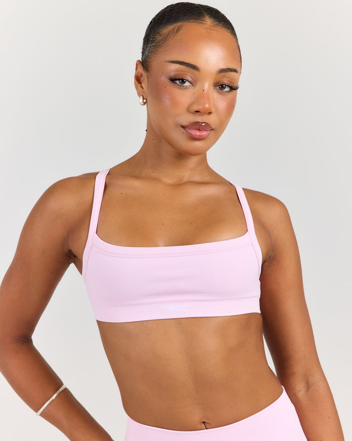 Elite Seamless Scoop Bra - Pink