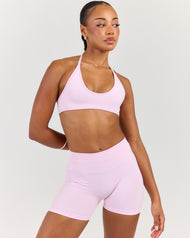Elite Seamless Thin Halter Bra - Pink