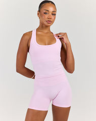 Elite Seamless Racer Tank - Pink