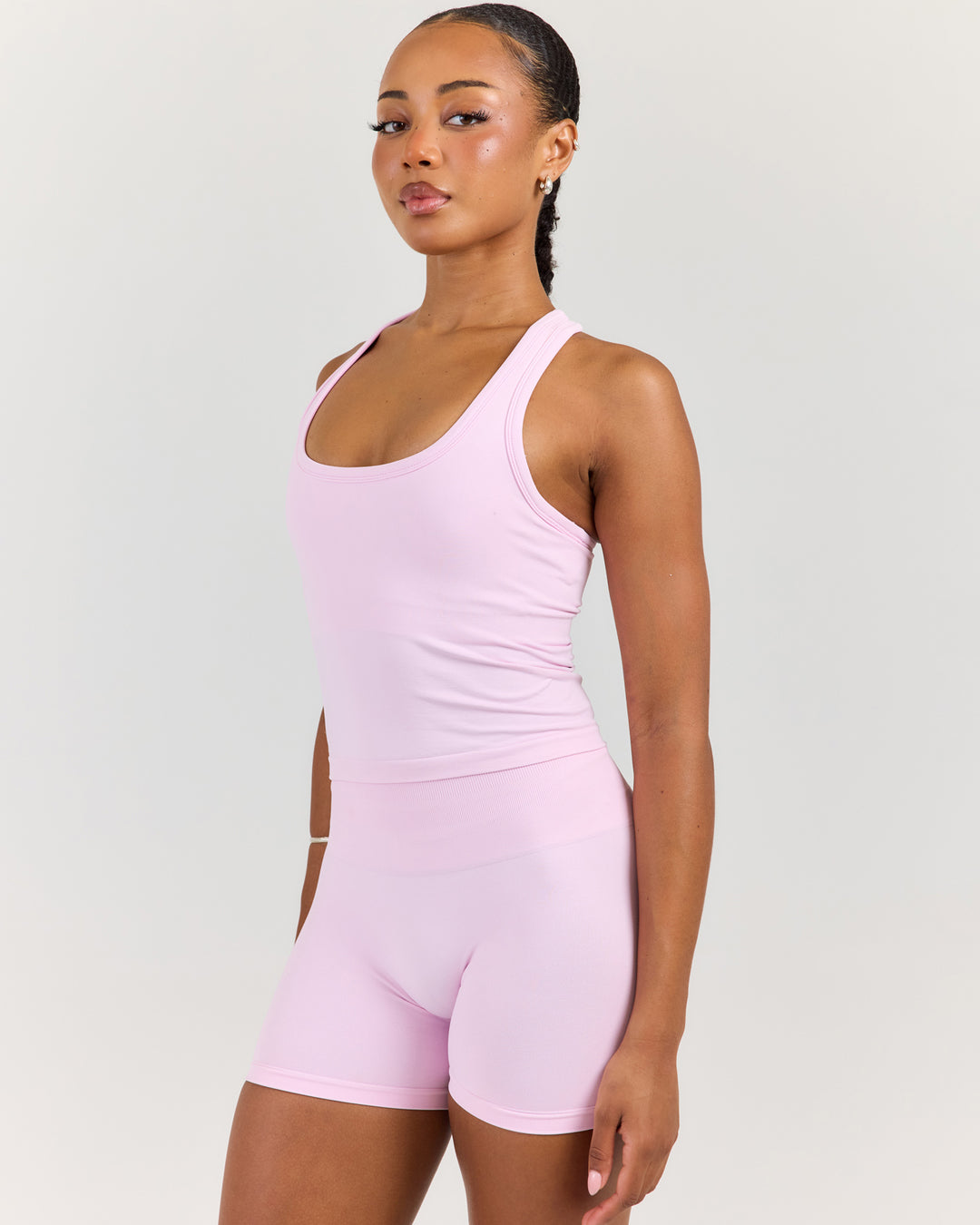 Elite Seamless Racer Tank - Pink
