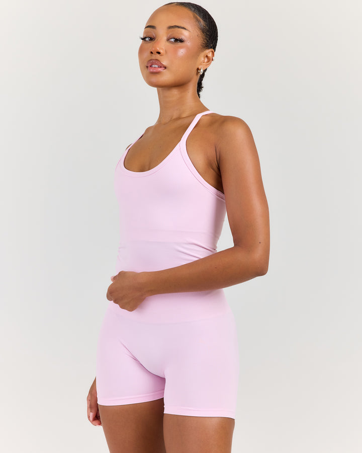 Elite Seamless Singlet - Pink