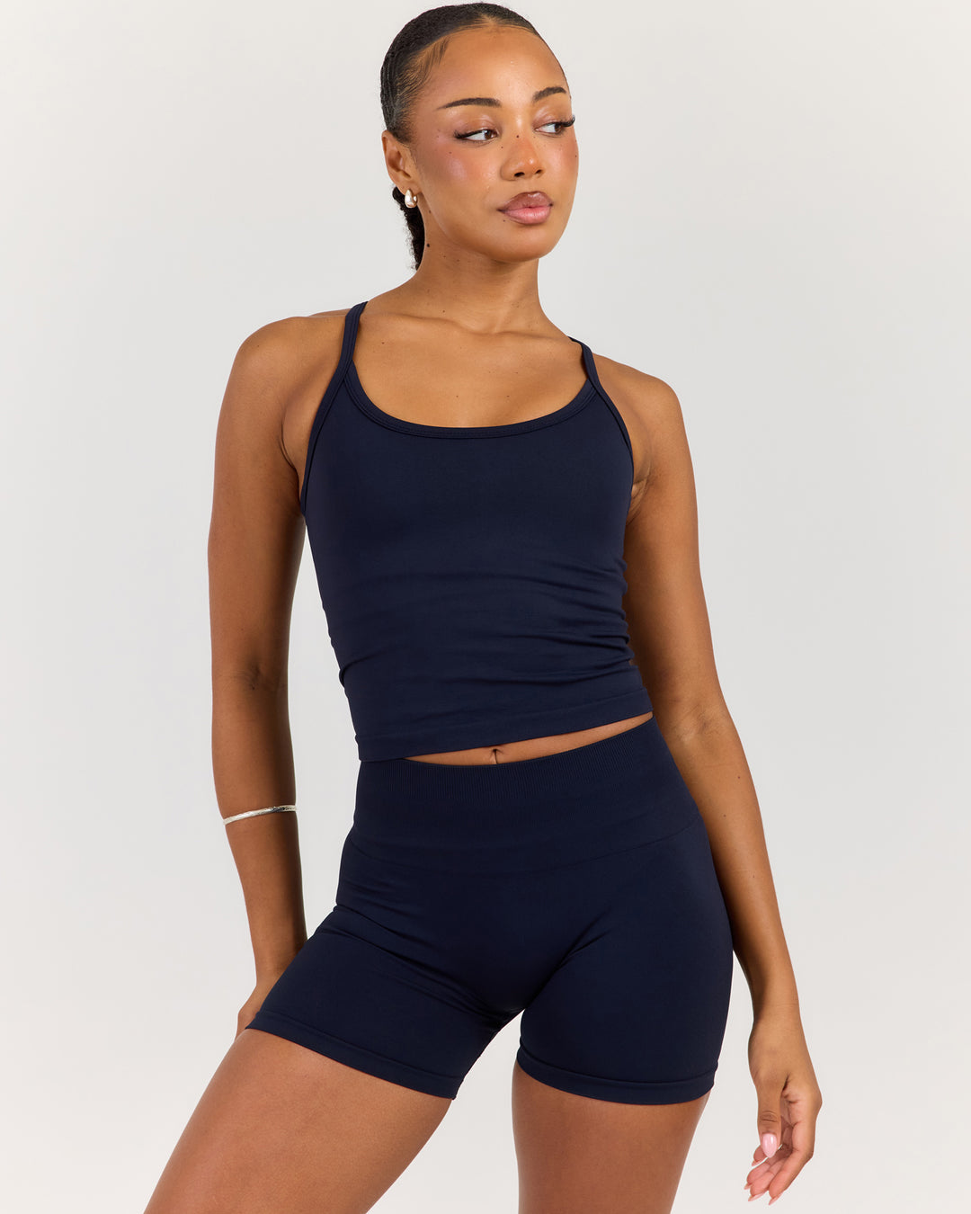 Elite Seamless Singlet - Navy