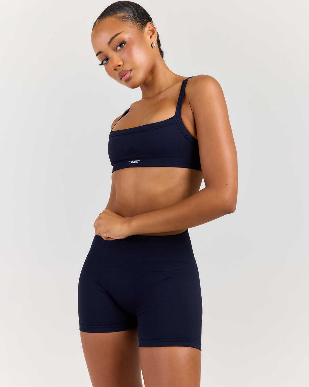 Elite Seamless Scoop Bra - Navy