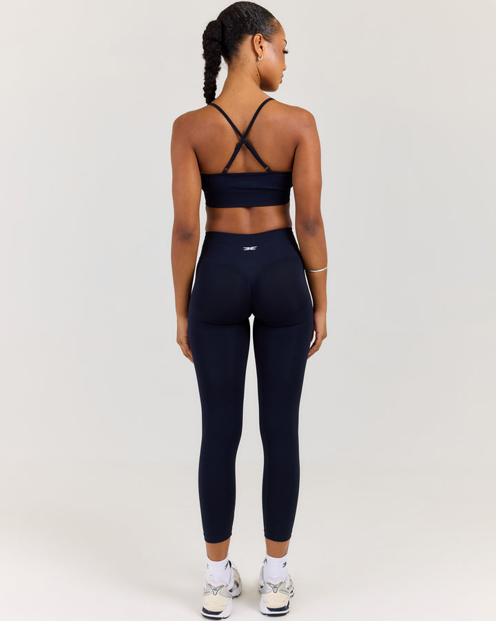 7/8 Elite Seamless Leggings V2 - Navy