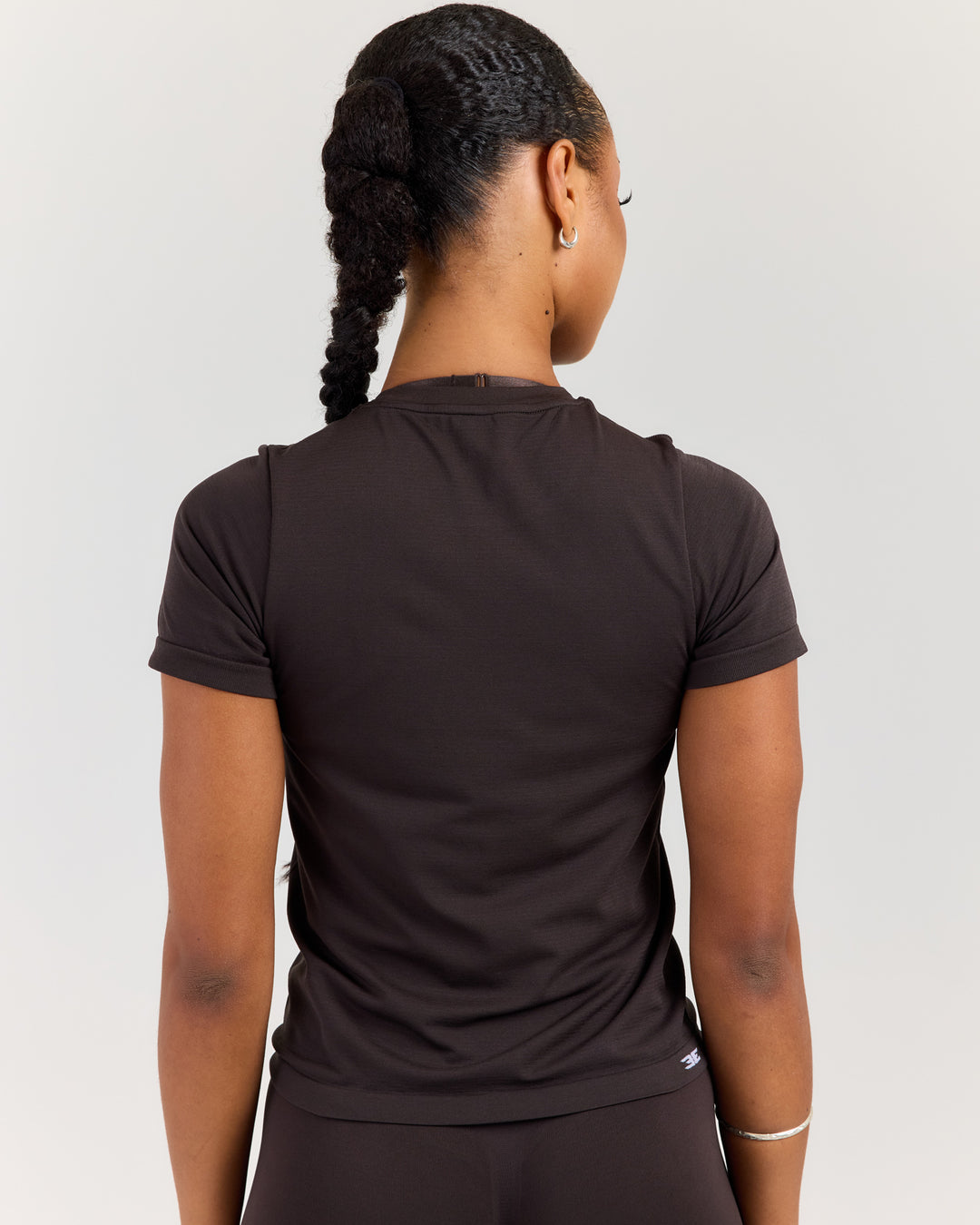 Elite Seamless Everyday Tee - Coffee Bean