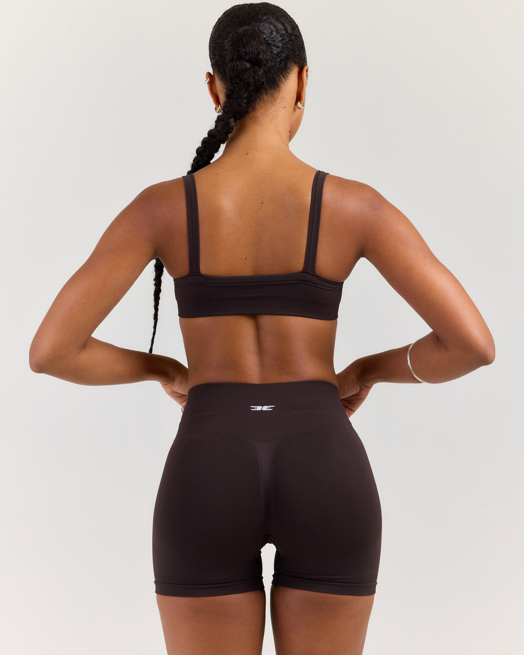 Elite Seamless Scoop Bra - Coffee Bean